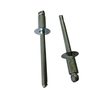 6.4mm Open End Countersunk Head Blind Rivets in White for Easy Installation from Iron
