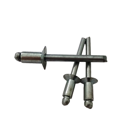 6.4mm Open End Countersunk Head Blind Rivets in White for Easy Installation from Iron