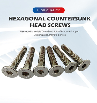 Standard Other Customized M3 M4 M5 M6 Stainless Steel Countersunk Head Security Screw