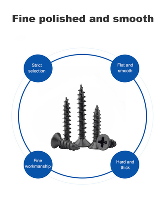 Customized Zinc-Flake Coated Self Tapping Screws for Metal Fastening M1/M2/M3/M4/M5/M6