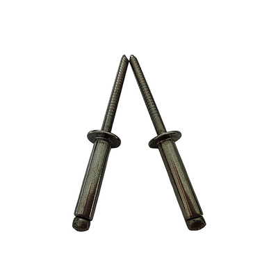 Stainless Steel 4.0mm Open End Blind Rivets Round Head Easy Installation Bright Finish