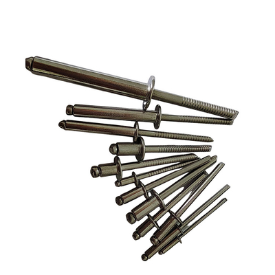 Stainless Steel Standard Rivet 3.0mm Open End Blind Rivets in Nature Color Round Head