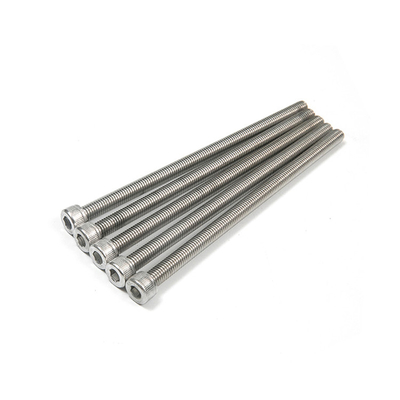 A-level Grade Stainless Steel DIN912 Half Thread Hex Socket Screws High Strength