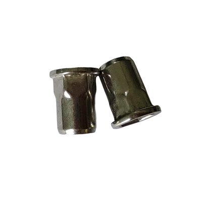 Metric Semi-Hex Blind Threaded Rivet Nut with Stainless Steel 304 8-18 Standard Material