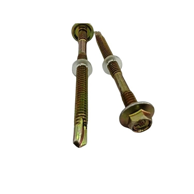Color Zinc Plated Self Drilling Bolt for Solar Mounting in Metric Measurement System