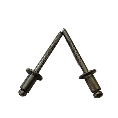 Standard Rivet 5.0mm Open End Blind Rivets High Strength Stainless Steel Round Head