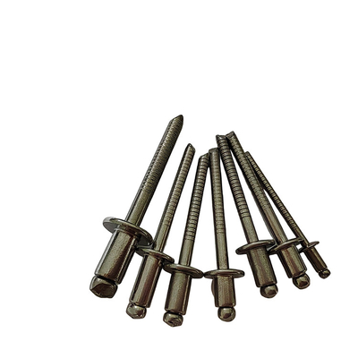 Standard Rivet 5.0mm Open End Blind Rivets High Strength Stainless Steel Round Head