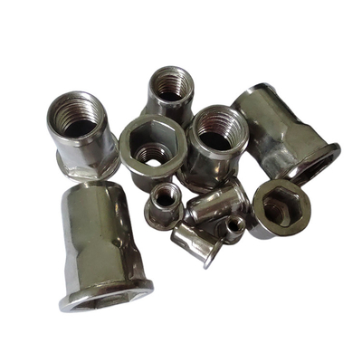 Essential Metric Flat Head Semi-Hex Blind Threaded Rivet Nut for Home Appliances