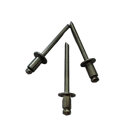 Standard Rivet 6.4mm Open End Blind Round Head Stainless Steel for Easy Installation