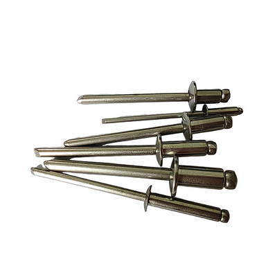 Standard Rivet 6.4mm Open End Blind Round Head Stainless Steel for Easy Installation