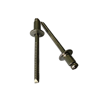 Standard Rivet 6.4mm Open End Blind Round Head Stainless Steel for Easy Installation