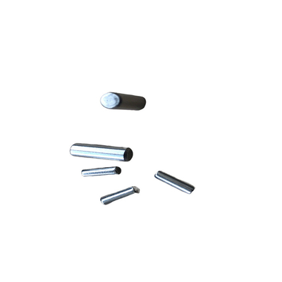 Round Stepped Parallel Cylindrical Stainless Steel Thread Dowel Pins with Bright Finish