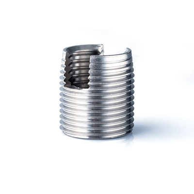 Stainless Steel M4 Self Tapping Thread Insert Screw Fasteners with Coarse and Fine Thread