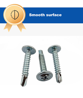 ZINC Finish Stainless Steel Screw with Self-drilling Dovetail Head Style and Good