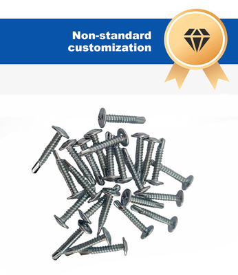 ZINC Finish Stainless Steel Screw with Self-drilling Dovetail Head Style and Good