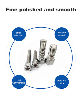 M3 M4 M6 M8 Antitheft Screw Hexagon Socket Bolt with Full Thread Type