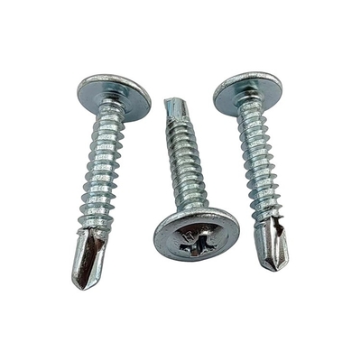 2024 Stainless Steel Cross Recessed Round Washer Self Drilling Screw with ODM Support
