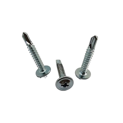 2024 Stainless Steel Cross Recessed Round Washer Self Drilling Screw with ODM Support