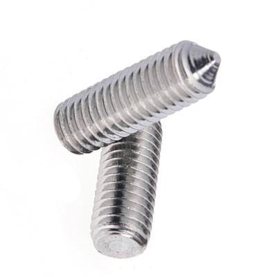 Plain Finish Headless Screws made of Stainless Steel for Heavy Duty Applications