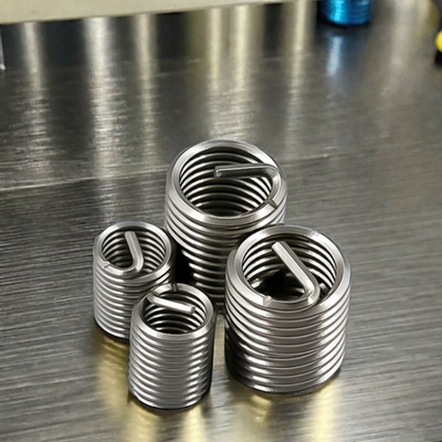 304 Stainless Steel Screw Thread Repair Sleeve Wire Coiled Helical Sleeve Thread Insert