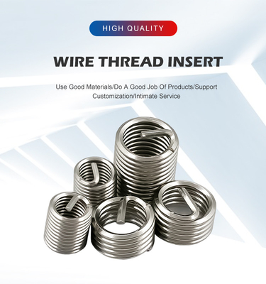 Threaded Sleeve Internal and External Wire Metric Thread Insert with RoHS Certificate