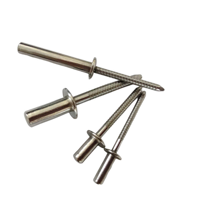 Weatherproof Stainless Steel Round Head Blind Rivet Sealed End 3.2mm/4.0mm/4.8mm/6.4mm Diameter
