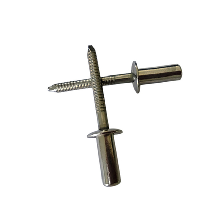 Stainless Steel Round Head Blind Rivet with DIN Standard and Wide Range of Sizes