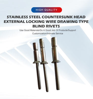 DIN Standard Countersunk Head Dome Head High Strength Stainless Steel Cup Rivet Mono-bolt Rivet