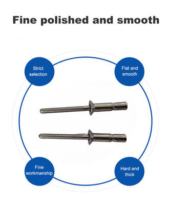 Stainless Steel Blind Rivet SS304 SS316 Anlock Type Perfect for Construction Projects