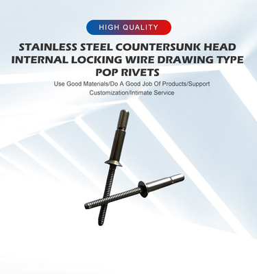 High Strength Rivets Structural Outlock Blind Rivet Countersunk Head Anlock Type