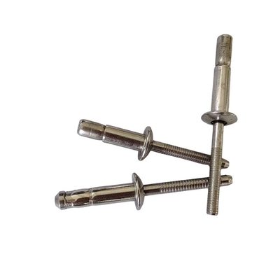 DIN Standard Anlock Type Blind Rivets for OEM ODM Round Head Semi-Tubular Rivet Steel