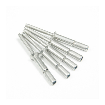 Open End Stainless Steel Blind Rivet Flat Head Plain Finish SS304 SS316 Structural