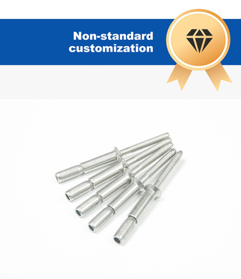 Silvery 2024 Round Countersunk Head Cup Type Draw Type Circular Ring Stripe Core Mandrel Blind Rivet