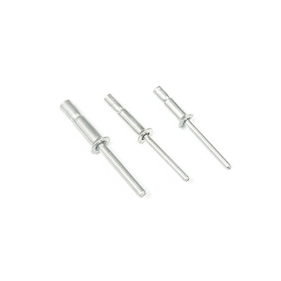 Stainless Steel 304 Open End Flat Head Solid Metal Blind Rivet for Auto Industry