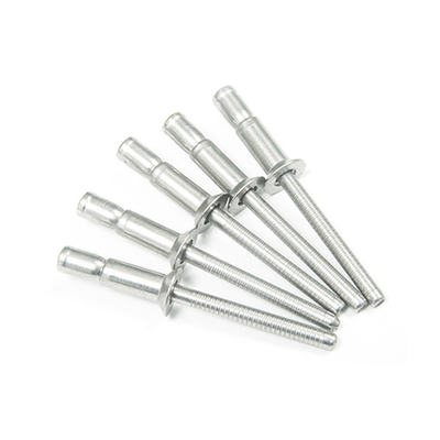 Silvery Finish Round Head Pull 304 Stainless Steel Open Countersunk Head Blind Rivets