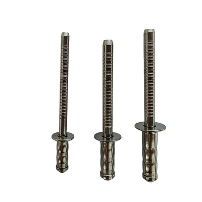 3.2mm 4.0mm 4.8mm 6.4mm Hangzhou Fastener Stainless Steel Open Type Countersunk Head Blind Rivet