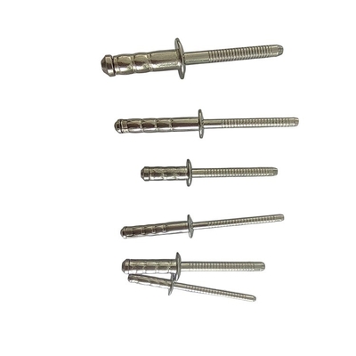 18-8 Stainless Steel 304 Multigrip Blind Rivets Round Head 3.2mm 4.0mm 4.8mm 6.4mm