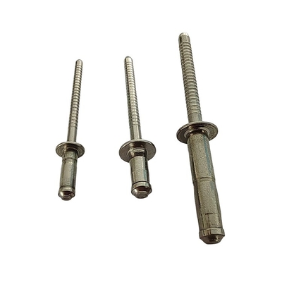 Control Mushroom Round Dome Head Break Pull Mandrel Blind Rivet Open End 3.2mm 4.0mm 4.8mm 6.4mm