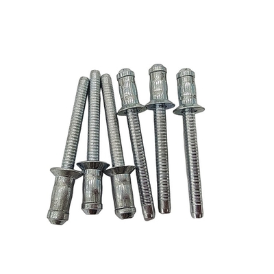 Direct Open Type Flat Head Blind Rivets with control Test report and Carbon Steel