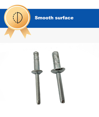 2024 Carbon Steel Multi Grip Alloy Steel Blind Rivet 4.8 6.4 7.8 Countersunk Head Type