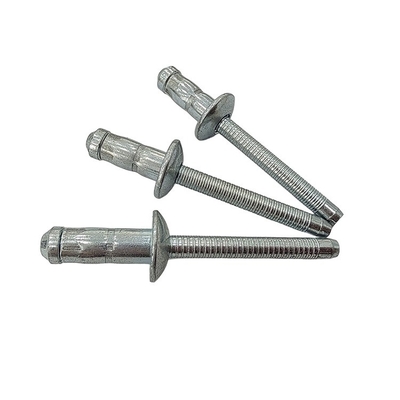 One-stop Customized Service Open Type Coller Carbon Steel Open End Solid Metal Rivets