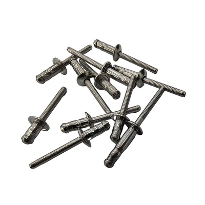 4.8mm Open End Dome Head Multigrip Blind Pop Rivets Advantage One-stop Customized Service