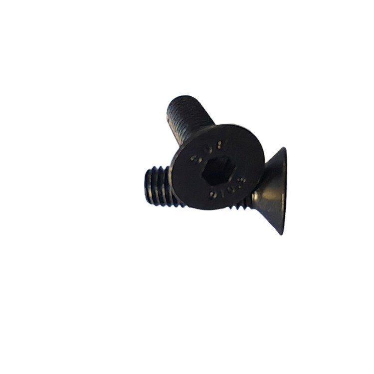 Fully Threaded Hex Socket Cap Screw with Flat Countersunk Head and Zinc Plated Finish