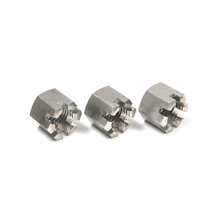 Fastening Made Easy with DIN935 Type A Flange Stainless Steel M30 Hex Castle Nut