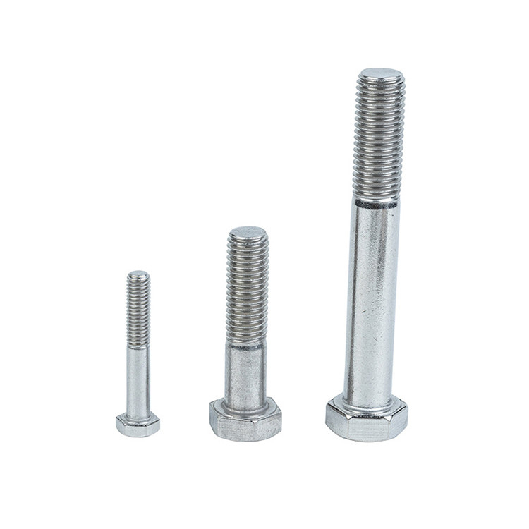 Directly Supply Stainless Steel 304 Half Thread and Full Thread Bolts with Plain Finish
