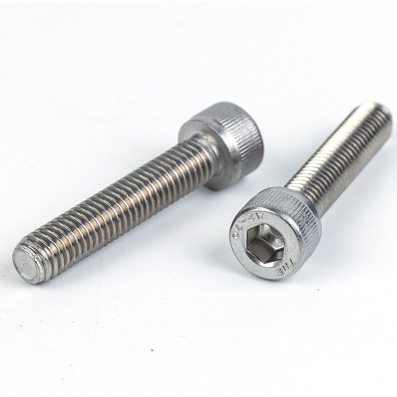 Stainless Steel Metric Size Polish Hexagon Socket Round Head Screw for Measurement System