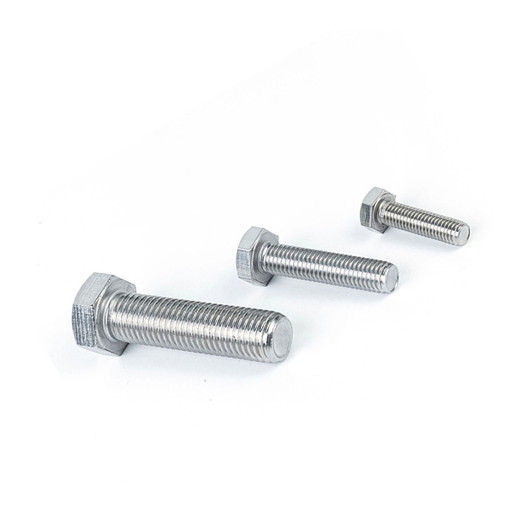 M3 M4 M6 M8 304 Stainless Steel Outer Hexagonal Bolt for GB Standard and Plain Finish
