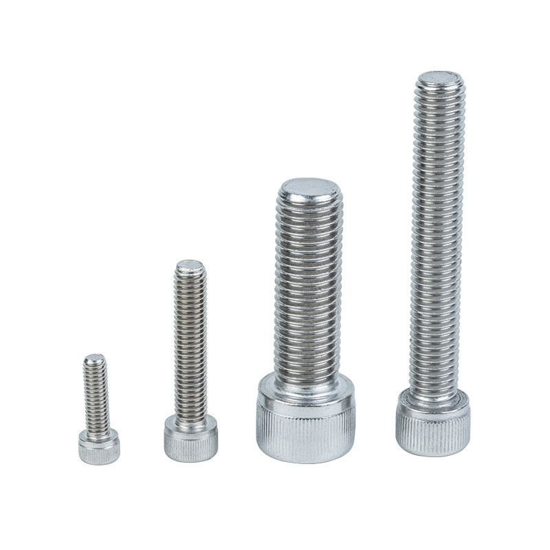 Stainless Steel 304 316 Hex Socket Head Cheese Machine Screws DIN912 Bolts for Results
