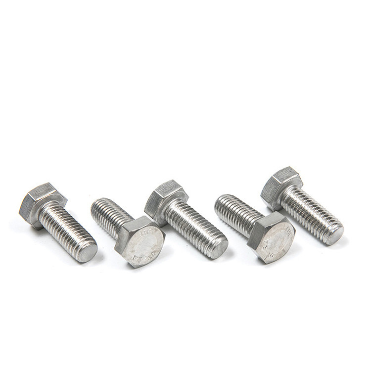 DIN Standard Outer Hexagon Custom Stainless Steel Hex Head Screw Bolt for Performance