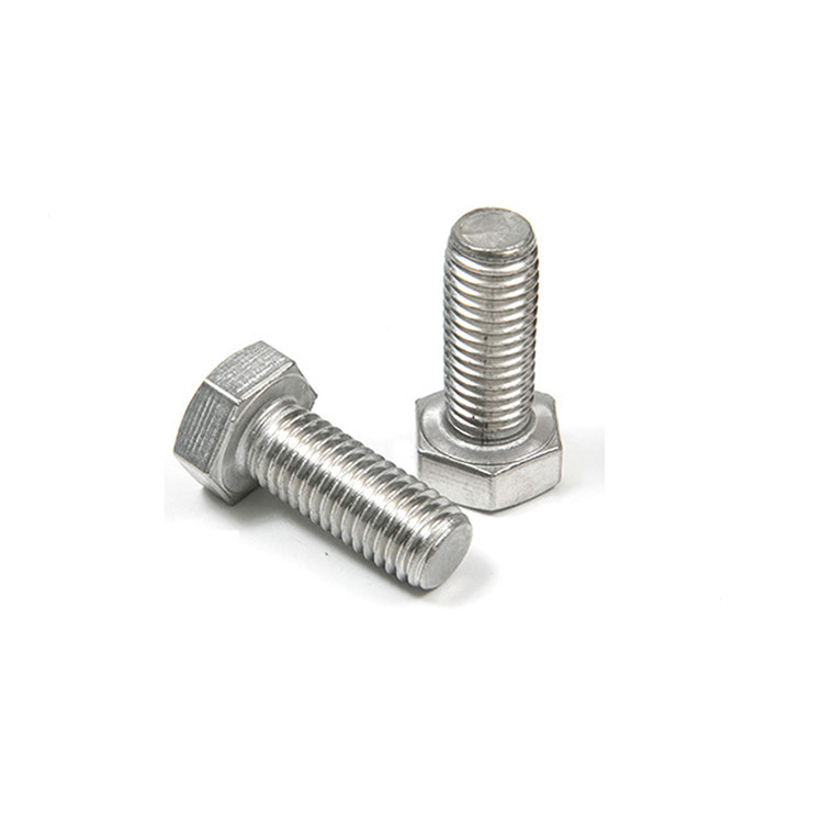 Stainless Steel Metal Bolt for Car DIN Standard Hexagon Outer Bolt Galvanized Flange
